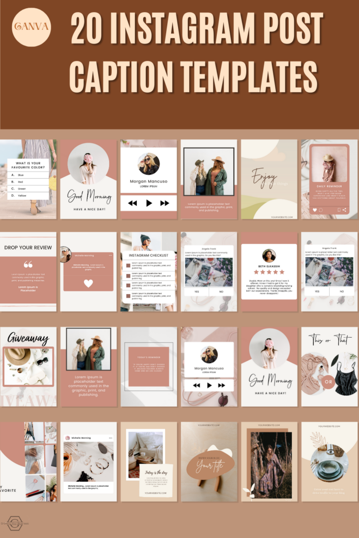 Powerful Instagram Caption Templates